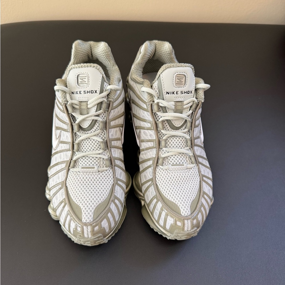 Nike Shox White and sage green  Athletic Shoes